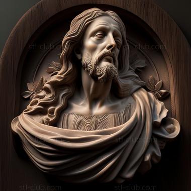 3D model st jesus (STL)